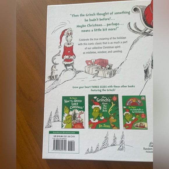 How the Grinch Stole Christmas by Dr Seuss Book - Picture 3 of 8